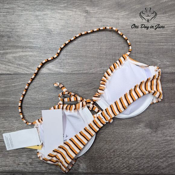 Roxy PT Beach Classics Underwire Bikini Top Size XS - Picture 5 of 5